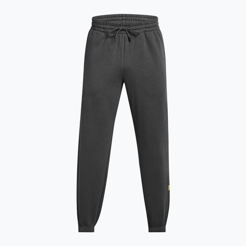Pánske nohavice Under Armour Curry Splash Jogger castlerock full heather/black