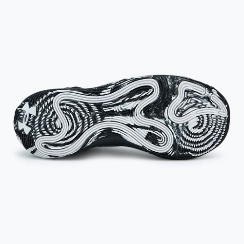 Basketbalové topánky Under Armour Spawn 6 Mid black/distant gray/mod gray