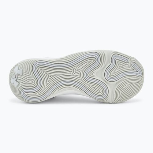 Basketbalová obuv Under Armour Spawn 6 white/distant gray/white clay