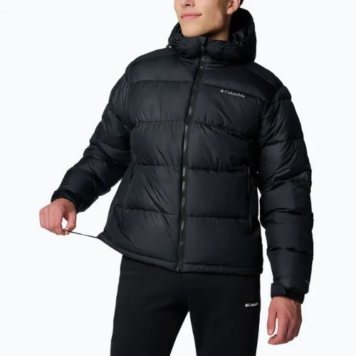 Pánska páperová bunda Columbia Pike Lake II Hooded black 012