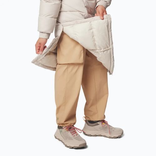 Dámsky páperový kabát Columbia Pike Lake II Long dark stone 279