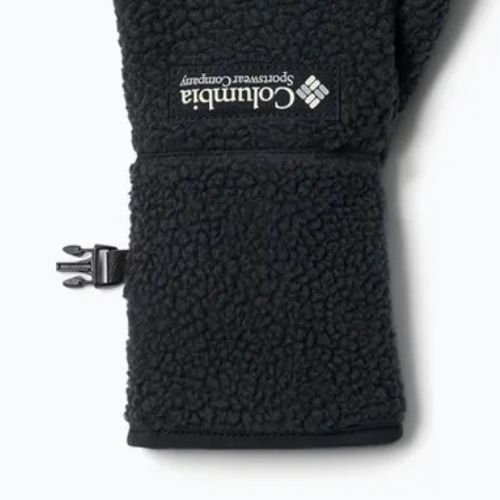 Dámske trekingové rukavice Columbia Helvetia II Sherpa black