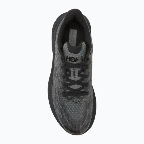 Detská bežecká obuv HOKA Clifton 9 black/carbon black