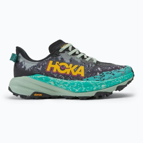 Dámska bežecká obuv HOKA Speedgoat 6 black/aloe vera