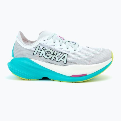 Dámska bežecká obuv HOKA Mach X 2 frost/electric aqua