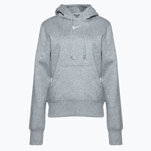 Dámska mikina Nike Sportswear Phoenix Fleece tmavo šedá heather/sail