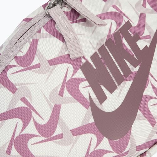 Taštička ľadvinka Nike Heritage 3 l sail/platinum violet/taupe grey