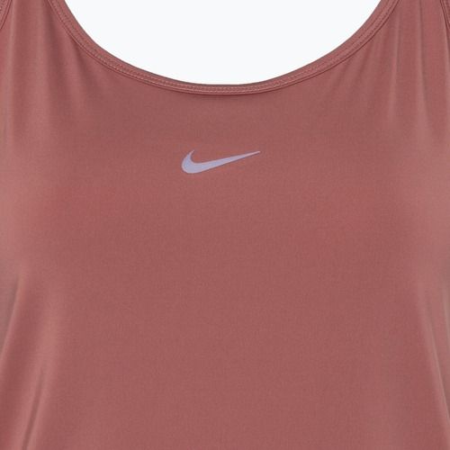 Dámske tréningové tielko Nike One Classic Dri-Fit Strappy canyon pink/black