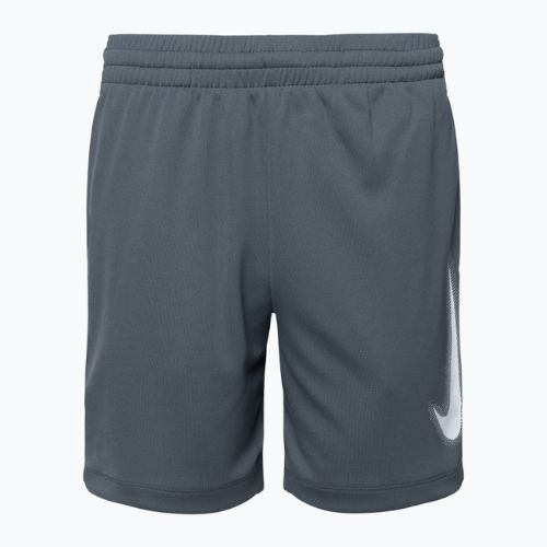 Detské šortky Nike Dri-Fit Multi smoke grey/white