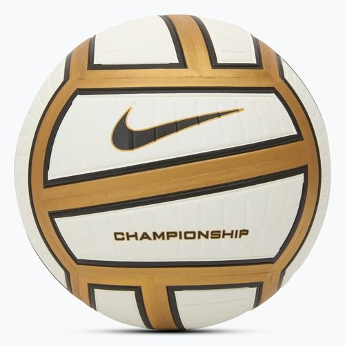 Volejbalová lopta  Nike Championship Volleyball metallic gold/white/metallic gold/black veľ.  5