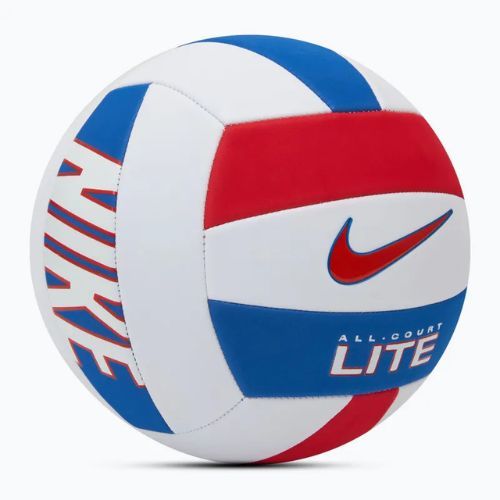Volejbalová lopta Nike All Court Lite Volleyball white/university red/game royal/university red veľ.  5