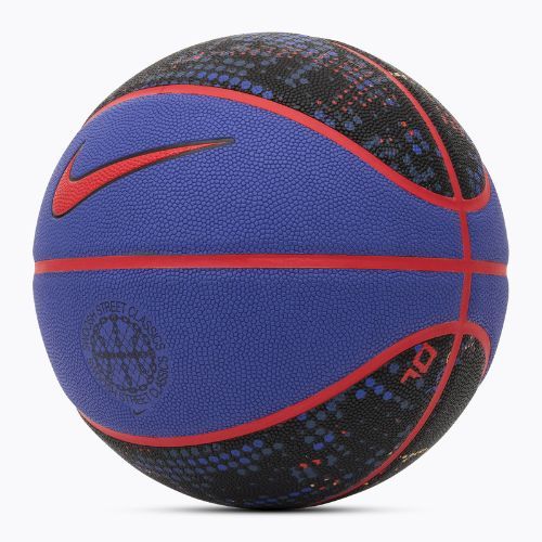 Basketbalová lopta Nike 8P PRM Energy Deflated astronomy blue/lt crimcson/black/lt crimson veľ. 7
