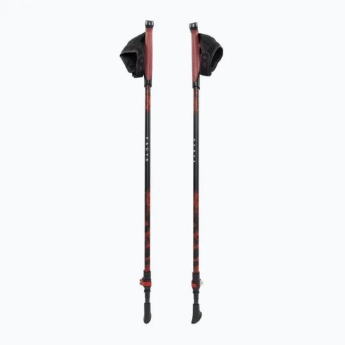 Kolečka nordic walking KADVA Halna nastaviteľné červené
