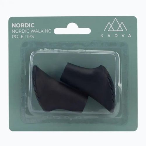 Náhradné koncovky na palice nordic walking KADVA Nordic čierne