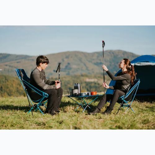 Skladacie turistické kreslo KADVA Sego Low ultralight modré
