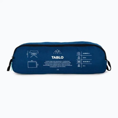 Stôl turistický KADVA Tablo ultralight modrý