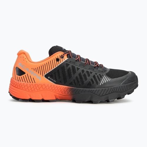 Pánska bežecká obuv SCARPA Spin Ultra GTX orange fluo/black