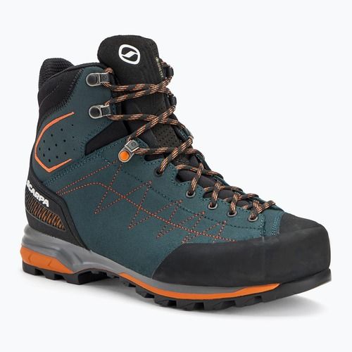 Pánske trekingové topánky SCARPA Zodiac TRK GTX petrol/rust orange