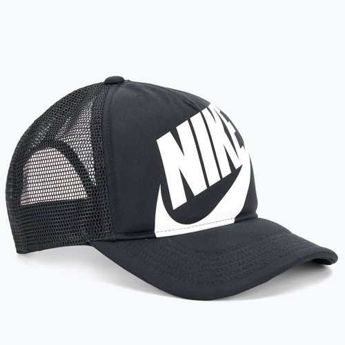 Šiltovka detská Nike Rise Structured Trucker black / black / white