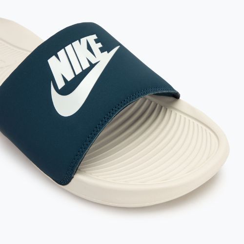 Pánske šľapky Nike Victori One Slide armory navy / light orewood brown / sail