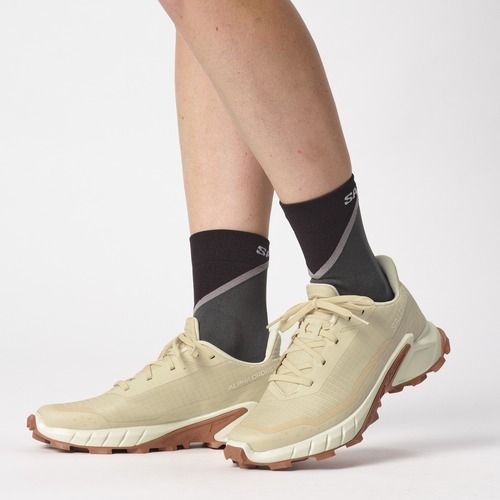 Bežecké ponožky Salomon Pulse Crew black/ monument/ magnet