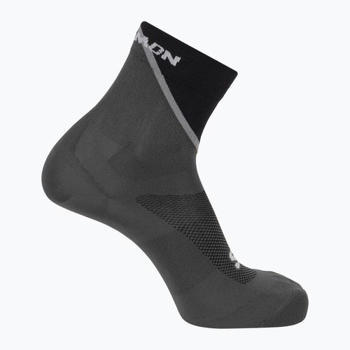 Bežecké ponožky Salomon Pulse Ankle black/ monument/ magnet
