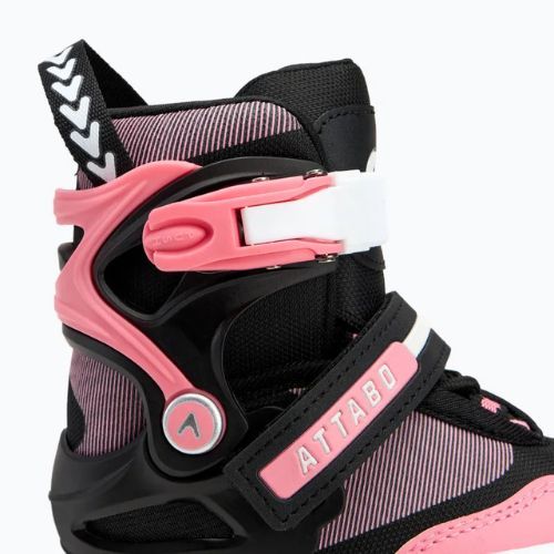 Detské nastaviteľné voľnočasové korčule ATTABO Zola pink