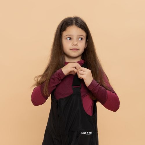 Detské lyžiarske nohavice KADVA Skiro Pants čierne