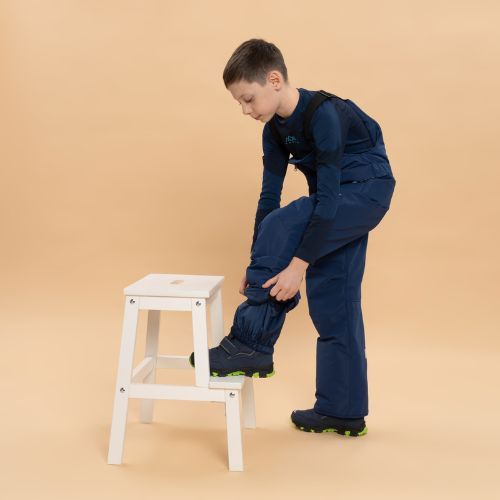 Detské lyžiarske nohavice KADVA Skiro Pants tmavomodré