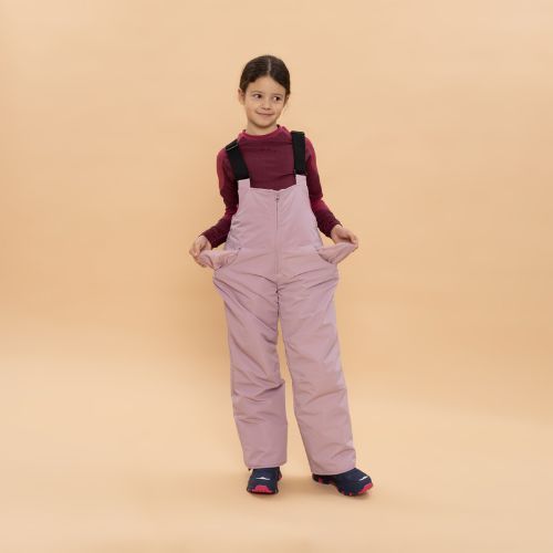 Detské lyžiarske nohavice KADVA Skiro Pants ružové