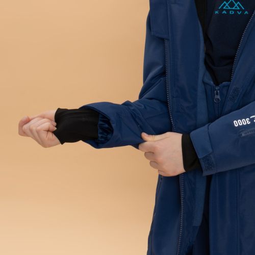 Detská lyžiarska bunda KADVA Skiro Jacket tmavomodrá
