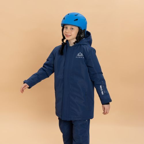 Detská lyžiarska bunda KADVA Skiro Jacket tmavomodrá