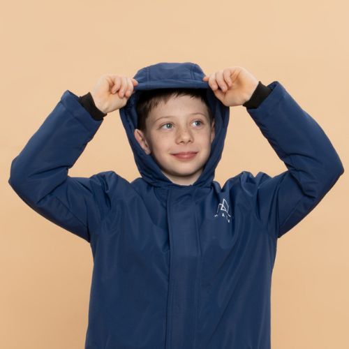 Detská lyžiarska bunda KADVA Skiro Jacket tmavomodrá