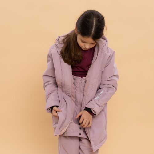 Detská lyžiarska bunda KADVA Skiro Jacket ružová