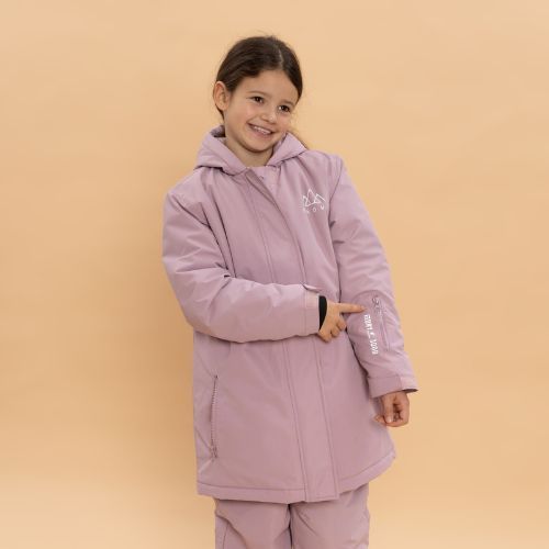 Detská lyžiarska bunda KADVA Skiro Jacket ružová