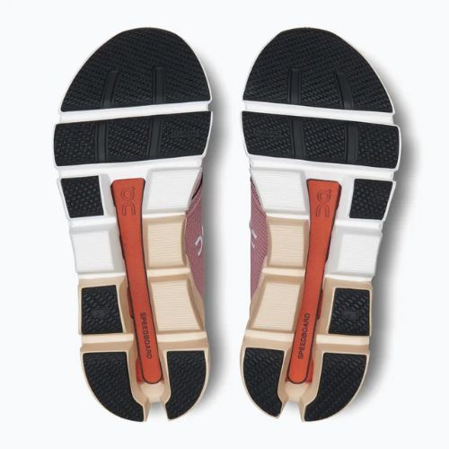 Dámska bežecká obuv On Cloudflyer 4 dustrose/sand