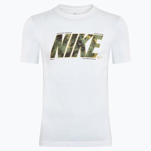 Pánske fitness tričko Nike Dri-Fit Fitness white