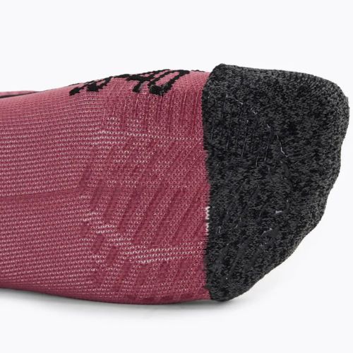 Bežecké ponožky Mizuno Active Training Mid 2 páry apricot ice/violet quatz