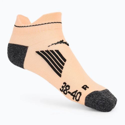 Bežecké ponožky Mizuno Active Training Mid 2 páry apricot ice/violet quatz