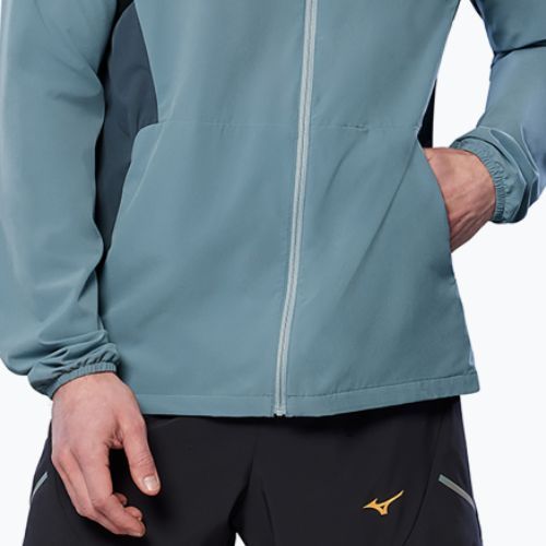 Pánska bežecká bunda Mizuno Alpha Jacket lead