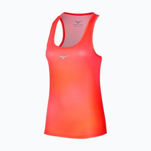 Dámske bežecké tielko tank top Mizuno Impulse Core Graphic Tank nasturtium