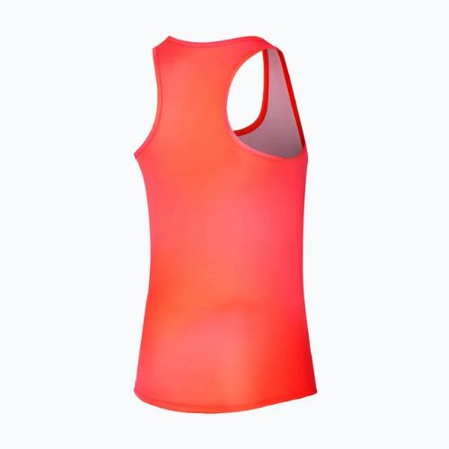 Dámske bežecké tielko tank top Mizuno Impulse Core Graphic Tank nasturtium