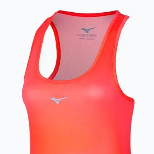 Dámske bežecké tielko tank top Mizuno Impulse Core Graphic Tank nasturtium