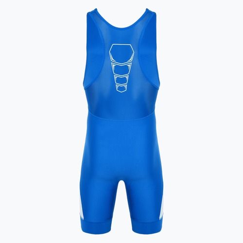 Pánsky oblek Nike Grappler Elite Singlet royal/white