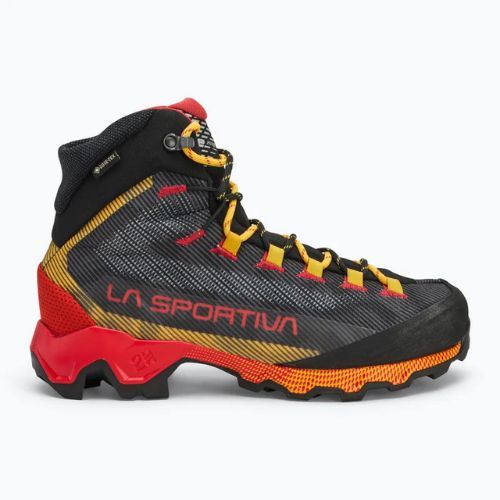 Pánska vysokohorská obuv La Sportiva Aequilibrium Hike GTX carbon/ yellow