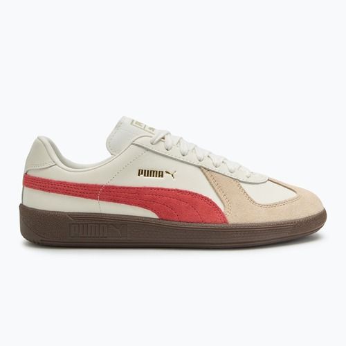 Topánky PUMA Army Trainer warm white/granola/astro red