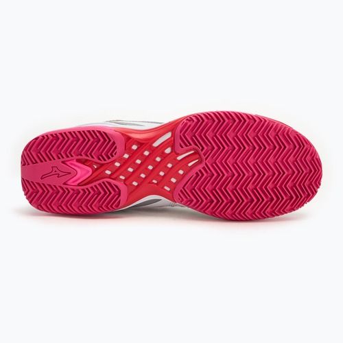 Dámska tenisová obuv Mizuno Wave Exceed Tour 6 CC white/radiant red/quiet shade