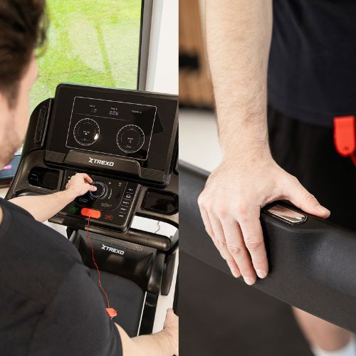 Elektrický bežecký pás TREXO TXO-X500 black