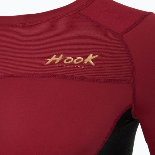 Pánsky Rushguard HOOK FIGHTING Rashguard Base red