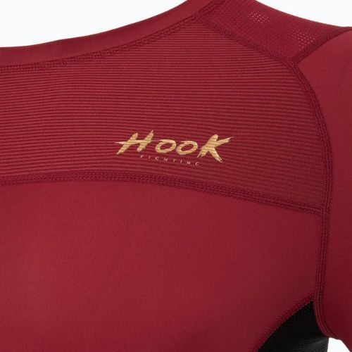 Pánsky rashguard s dlhým rukávom HOOK FIGHTING Base red